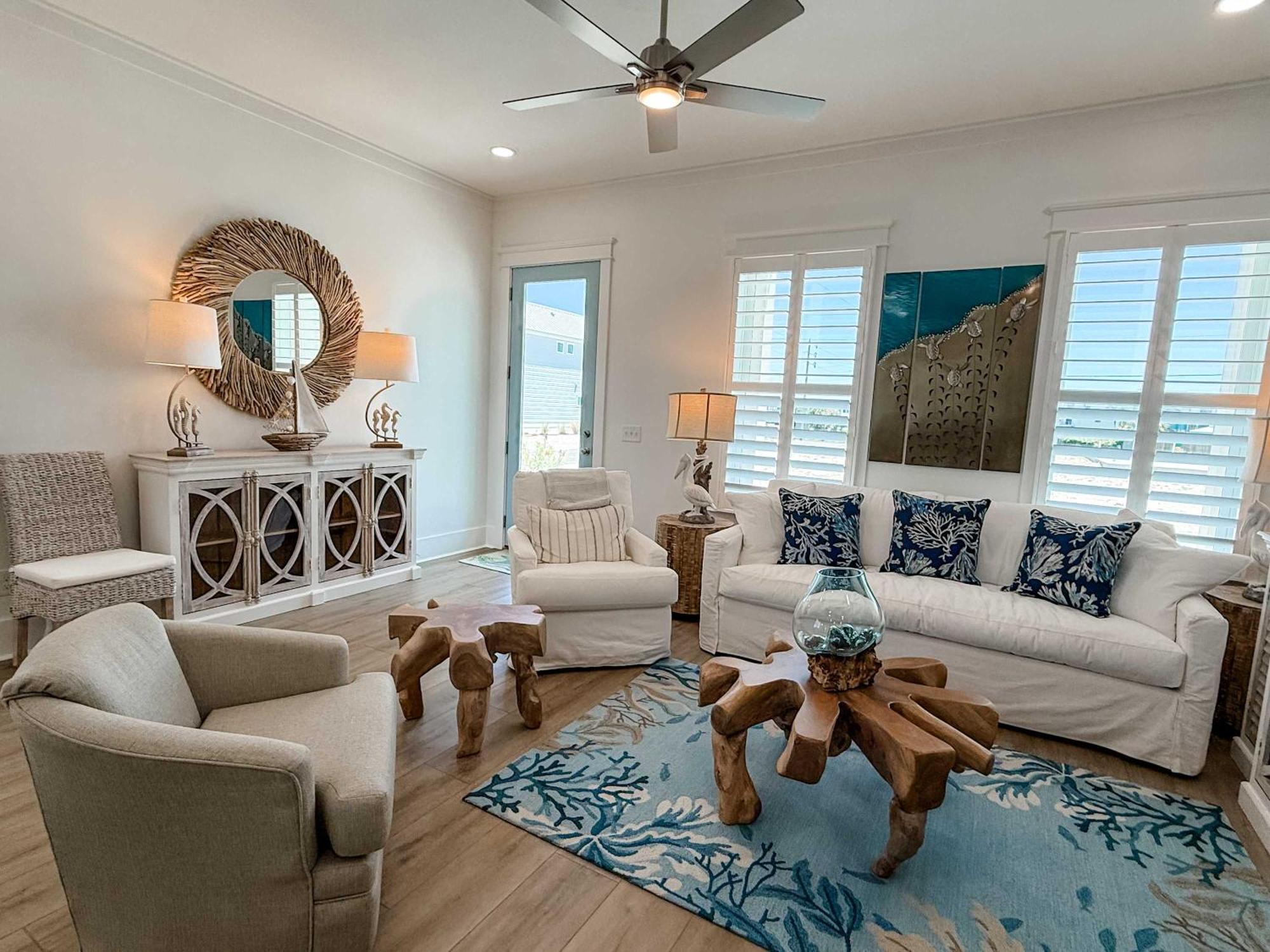 Serenity By The Sea St George Island Pool Home Eastpoint Exteriör bild