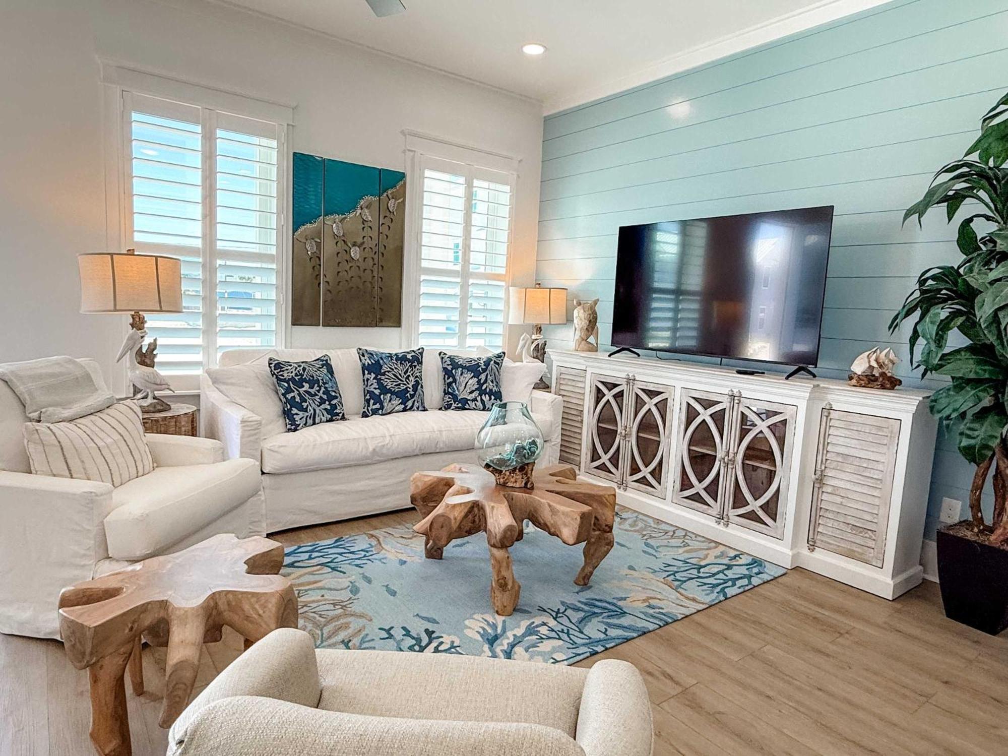 Serenity By The Sea St George Island Pool Home Eastpoint Exteriör bild