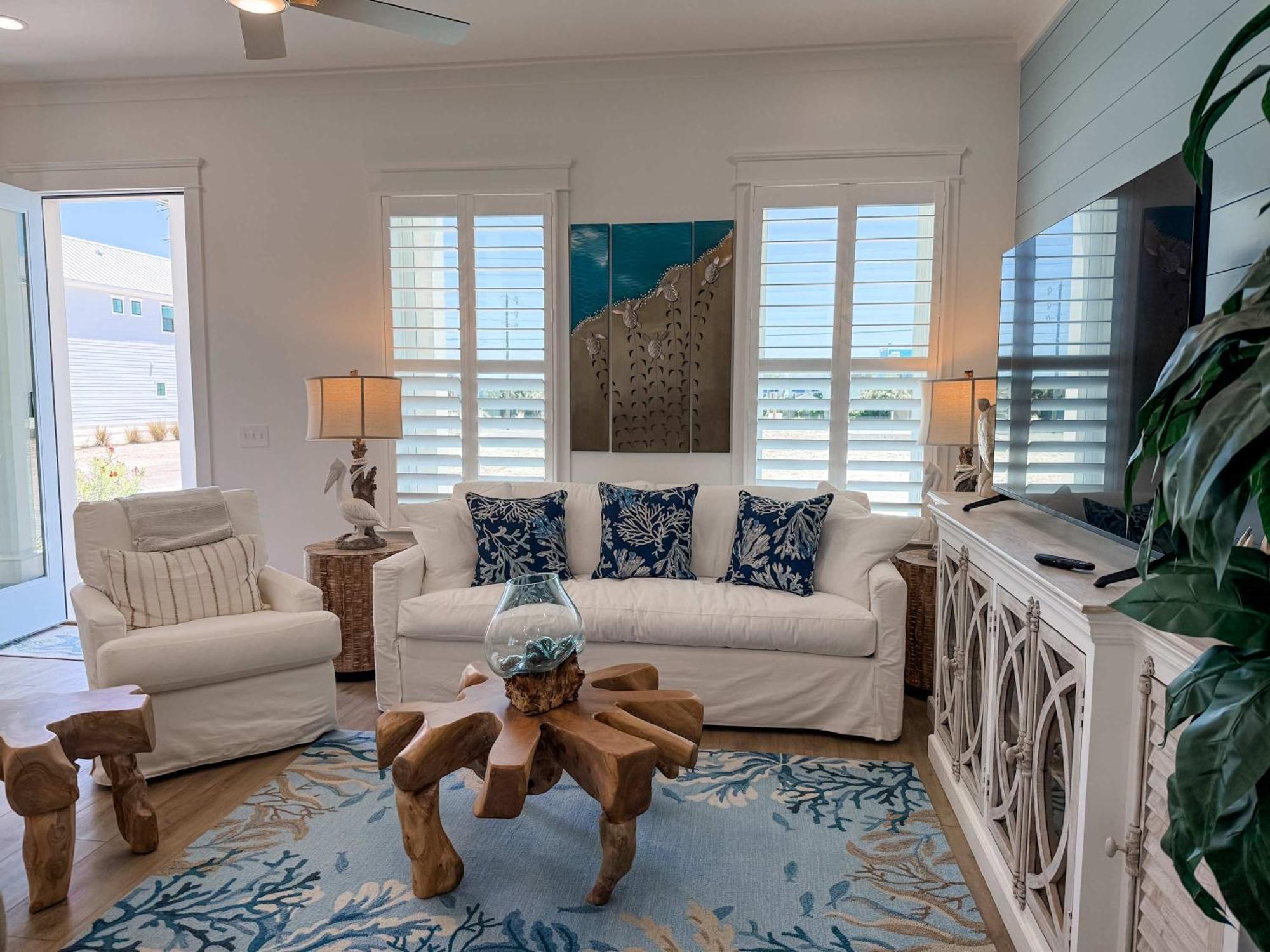 Serenity By The Sea St George Island Pool Home Eastpoint Exteriör bild